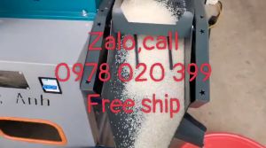 Maý xát gạo mini hoàng anh  4 chức năng liên khối