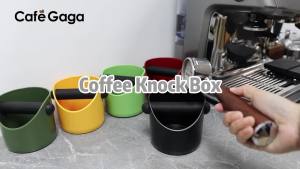 Coffee Knock Box Espresso Grounds Container Dump Bin Bucket Anti Slip Powder Beveled Residue Barista Accessories Maker Tools
