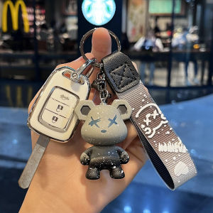 Ốp Lưng Khóa Xe Honda Fit BT Dongfeng XRV Thẳng Cổ Điển Dành Cho Nam Và Nữ Ốp Lưng Khóa Xe Hơi Bằng Nhựa Mềm TPU KUST