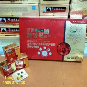 Viên tiểu đường Kwangdong hàn quốc nội địa hộp 112 viên - Phòng biến chứng hỗ trợ ổn định đường huyết huyết áp mỡ máu tranglinhkorea