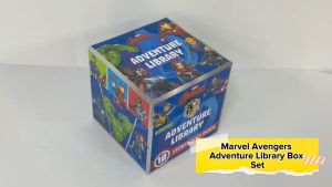 Marvel Avengers My Little Adventure Library Book Gift Set Box With 10 Storybooks For Kids