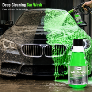 150ml High Foam Car Wash Wax Car Shampoo Cleaner with Rich Suds Deep Cleaning Paint Protection Gloss Enhancement and Ceramic
