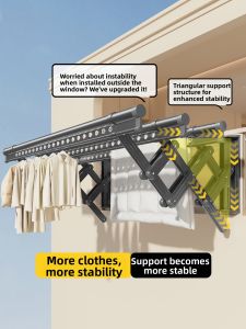 MINGZHI | Adjustable Foldable Telescopic Clothes Drying Rack