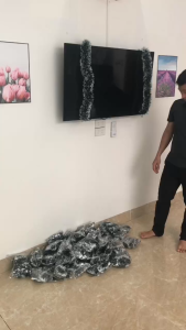 Dây đuôi chồn trang trí Noel - giáng sinh dài 2m dày 9cm HÀNG ĐẸP ĐƯỢC ĐỰNG RIÊNG TRONG TÚI.