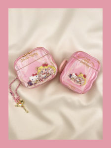 Cartoon Girl KT Cat AirPods4 Protective Case Wireless Bluetooth Apple Earphone Cover Soft TPU Second Generation Third Generation Fourth Generation