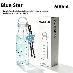 Heat-Resistant Elegant Tumbler with Straw