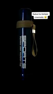 [Panas Awet Tahan Lama] Termos Air Panas Dingin Mini Bahan Stainless 800ml - Termos Stainless Steel Vacuum travel - Termos Vacuum Sport Stainless Steel Tahan Panas - Termos Berbahan Kualitas - GRATIS PACKING BUBBLE
