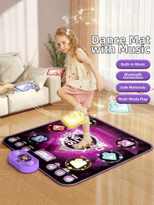 SHENMISHAONIAN | Wireless Dancing Mat Music Game Machine for Girls Home Use