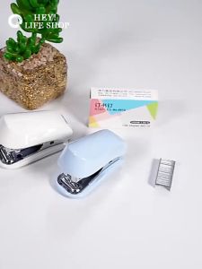 【Multifunctional】Deli Mini Stapler Set with Staples 24/6 26/6 Portable Paper Binder Stationery School Office Home Binding Tools