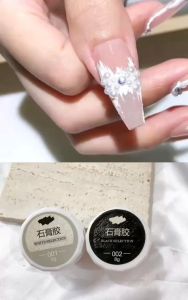 Gel xi măng trắng đen gel thạch cao hàng xịn trang trí móng phụ kiện nail