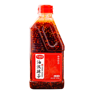 Authentic Sichuan Hot Chili Sauce Oil Drizzled Spicy Red Oil Chili Bottle Aged Face Numbing Chengdu Style Chinese Condiment