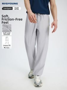 Navigare | Breathable Smooth Tapered Waist Casual Pants