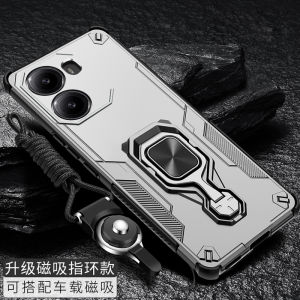 Redmi Turbo4 pro Protective Silicone Case Full Cover Airbag Anti-Fall Matte Soft Hard Shell for Men And Women with Stand Magnetic New Model