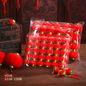 Đồ Treo Đèn Lồng Nhỏ Nhung Thực Vật Màu Đỏ Tươi Đồ Treo Trang Trí Chậu Cây Cảnh Chậu Phúc Kết Hôn Trang Trí Đèn Lồng Màu Đỏ Hoạt Hình Bằng Nhựa Chúc Mừng Tết Nguyên Đán