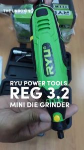 Mini Die Grinder Set 42 Pcs RYU TEKIRO RDG3.2 Mesin Tuner Gerinda Mini RDG 3.2