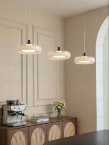 FANCY LAMP CLUB | Vintage Cream Style 3-Headed Bar and Dining Table Chandelier