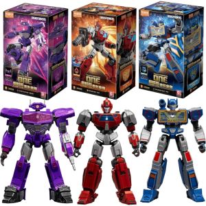 BLOKEES Building Blocks Toys Transformers ONE Anime Movie Soundwave Shockwave Ironhide Action Figure Robot Assembly Model Toys