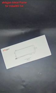 Metal Bumper Frame Untuk Kamera Insta360 X4 dari aMagisin AD01 lengkap Lens Cap protector lensa