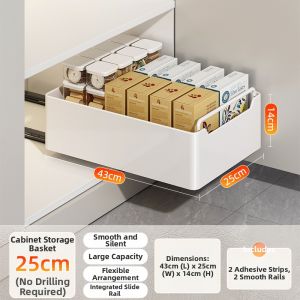 Pull-out Organizer Storage Rack