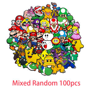 19-200pcs Potdemiel Classic Cartoon Game Characters Series PVC Shoe Accessories DIY Detachable Waterproof Shoe Decorations Gifts