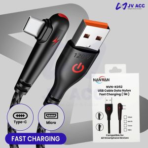 NANVAN NVN-KD52 KABEL DATA CHARGER L SIKU NYLON USB MICRO / TIPE TYPE C FAST CHARGING 3A\\n\\n Apa Itu Kabel Charger untuk Smartphone?\\n\\nKabel charger untuk smartphone adalah kabel yang digunakan untuk mengisi daya baterai pada perangkat elektronik seperti ponsel cerdas, tablet, dan lainnya. Kabel ini biasanya memiliki dua ujung, satu ujung untuk terhubung ke sumber daya listrik seperti power bank atau charger, dan ujung lainnya untuk terhubung ke perangkat elektronik yang akan diisi dayanya.\\n\\n Kenapa Kabel Charger 3A Penting?\\n\\nKabel charger 3A penting karena memiliki arus yang lebih besar dibandingkan dengan kabel charger biasa. Arus yang lebih besar ini memungkinkan pengisian daya yang lebih cepat, sehingga mempersingkat waktu yang diperlukan untuk mengisi daya baterai pada perangkat elektronik. Selain itu, kabel charger 3A juga dapat memberikan daya yang cukup untuk mengisi daya pada perangkat dengan kapasitas baterai yang lebih besar.\\n\\n Bagaimana Memilih Kabel Charger yang Tepat?\\n\\nUntuk memilih kabel charger yang tepat, ada beberapa hal yang perlu dipertimbangkan, seperti jenis port yang digunakan pada perangkat elektronik, daya yang dibutuhkan oleh perangkat tersebut, dan juga kualitas dari kabel charger itu sendiri. Selain itu, pilihlah kabel charger yang memiliki garansi dan sudah teruji kualitasnya.\\n\\n Mengenal NANVAN NVN-KD52\\n\\nNANVAN NVN-KD52 adalah kabel data charger L siku nylon USB micro / tipe Type C fast charging 3A. Kabel ini memiliki spesifikasi dan keunggulan sebagai berikut:\\n\\n Spesifikasi dan Keunggulan Kabel Charger Nylon Sikul\\n\\n- Terbuat dari bahan nylon yang tahan lama dan kuat\\n- Dilengkapi dengan port USB micro dan Type C\\n- Dapat menyediakan daya hingga 3A\\n- Dilengkapi dengan fitur fast charging\\n- Sudah teruji kualitasnya dan memiliki garansi\\n\\n Mengapa Memilih Kabel Data Charger USB Micro / Tipe Type C Fast Charging 3A?\\n\\nKabel data charger USB micro / tipe Type C fast charging 3A seperti NANVAN NVN-KD52 adalah pilihan yang tepat karena:\\n\\n- Memiliki daya yang cukup besar untuk mengisi daya pada perangkat elektronik dengan kapasitas baterai yang lebih besar\\n- Memiliki fitur fast charging yang mempersingkat waktu pengisian daya\\n- Terbuat dari bahan yang tahan lama dan kuat\\n- Sudah teruji kualitasnya dan memiliki garansi\\n\\n Cara Menggunakan NANVAN NVN-KD52 dengan Benar\\n\\nBerikut adalah beberapa tips dan trik untuk menggunakan NANVAN NVN-KD52 dengan benar:\\n\\n Tips dan Trik untuk Meningkatkan Umur Pakai Kabel Charger\\n\\n- Jangan memanjangkan kabel charger terlalu jauh\\n- Jangan melilitkan kabel charger terlalu erat\\n- Jangan membiarkan kabel charger terkena sinar matahari langsung\\n- Jangan membiarkan kabel charger terkena air\\n\\n Cara Menyimpan dan Merawat Kabel Charger dengan Baik\\n\\n- Simpan kabel charger di tempat yang aman dan tidak lembab\\n- Bersihkan kabel charger secara rutin dengan kain lembut\\n- Jangan memanjangkan kabel charger terlalu jauh\\n- Jangan melilitkan kabel charger terlalu erat\\n\\n Kesimpulan\\n\\nNANVAN NVN-KD52 adalah kabel data charger L siku nylon USB micro / tipe Type C fast charging 3A yang memiliki spesifikasi dan keunggulan yang dapat memenuhi kebutuhan pengguna dalam mengisi daya perangkat elektronik mereka. Dengan memilih kabel charger yang tepat dan merawatnya dengan baik, pengguna dapat meningkatkan umur pakai kabel charger mereka dan memaksimalkan performanya.\n}