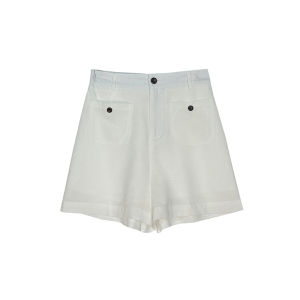 Cool High Waist Leisure Shorts Thin Loose Straight