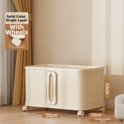 Foldable Sliding Door Storage Cabinet 66cm