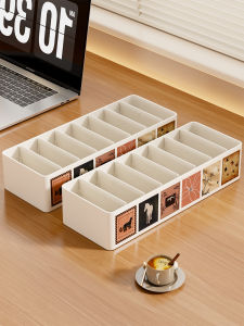 evesigar | Large Capacity Charger Cable Organizer Data Cable Head Partition Storage Box