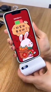 Anvers Mini PowerBank 5000mAh 22.5W Fast Charging Portable Charger for iphone 16 Pro Max/S25 Ultra