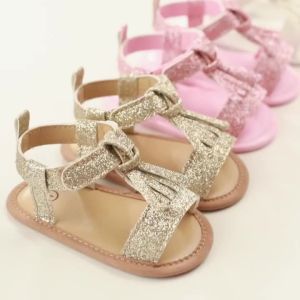 VALEN SINA 0-18M Newborn Baby Girls Summer Shoes Sandals First Walkers Newborn Shoes Casual Soft Sole Sandals Toddler Shoes