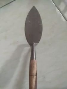 1 pcs cetok sukun ukuran sedang sendok semen alat tukang bangunan pengaci cetok untuk pasang bata