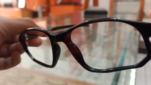 TK 60 Frame Kacamata Baca Resep Palmira 5853 C1Black Grey Sport Size 53-19-142