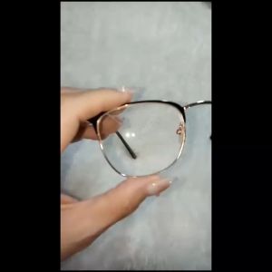Kacamata Plus Rabun Dekat Khusus Untuk Mata Rabun Jarak Dekat Untuk Lansia Orangtua Pria Wanita Frame Besi Warna Gold Kehitaman Model Clubmaster Kotak Ready Ukuran +1.00 s.d +3.00 - MURAH MERIAH