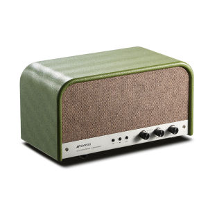 Portable Wireless Bluetooth Speaker Sansui MCB-Mini High Quality Sound Outdoor Subwoofer Retro Style Gift Idea Home Audio