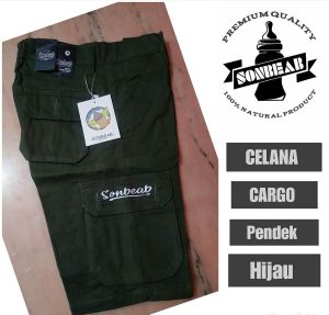 CELANA CARGO PENDEK PRIA TEBAL IMPORT