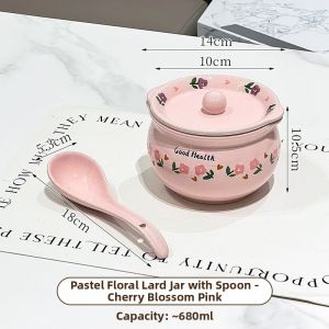 XIAOHUANGLU | Ceramic Heat-resistant Oil and Spice Storage Jar