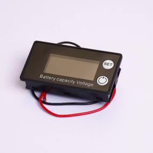 6133A DC Battery Voltmeter 8V-100V Capacity Indicator Power Meter Lithium LiFePO4 Lead-Acid Cell 12V 24V 48V for LCD Battery