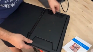 [Easybuy88] OFIYAA M4 15.6 inch Portable Monitor for Laptop With stand Laptop Screen Extender Foldable Dual Monitor FHD1080p IPS Supported Type-C Laptop Monitor Extender Windows/mac/linux/ps5/Android