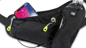 Waterproof Waist Pack with Bottle Holder Reflective Running Belt for Phone Hiking Cycling Gift