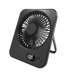 Portable Desk Fan Rechargeable Hang Ceiling Fan Folding High Speed Ultra Quiet Table Fan for Personal Cooling Camping Mini Fan