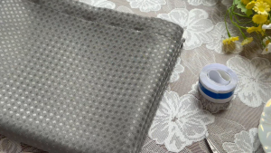 Kitchen Curtain Dust Proof No Drilling Waterproof Dust Proof Cabinet Cover Punchfree Selfadhesive Storage Rack Curtain