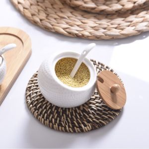 Ceramic Glass Creative Spice Jar