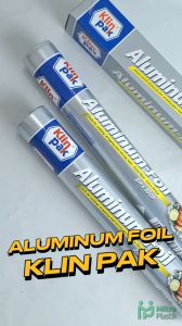 Klin Pak Aluminum Foil Refill Aluminium Bungkus Makanan 8mx30cm Isi Ulang Aluminum Foil