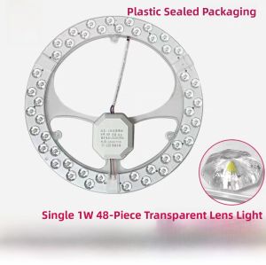 Energy Saving LED Ceiling Light round Replacement Module Bedroom Living Room Ring Shaped Lighting Panel Bulb Home Decor