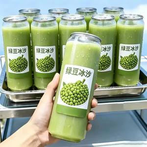 Low Sugar Green Bean Slush Milk Beverage