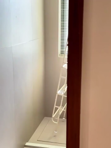 GSLIFE 5 Tier Bathroom Organizer - Wall Mounted Shower Shelf Space Saving with Adhesive Suction Cups Wall Mounted Storage Rack