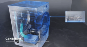 TOSHIBA 8KG CONDENSER DRYER TD-K90MEM (SILVER)