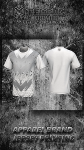 Jersey kaos running baju olahraga sport gym gambar depan single print sport