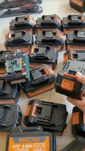 Pin Máy Khoan 21V MACAN 10 CELL dung lượng cao chân pin phổ thông