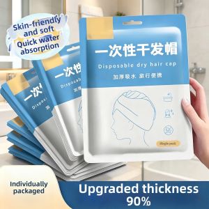 rosekey | Disposable Fast Drying Absorbent Hair Drying Cap